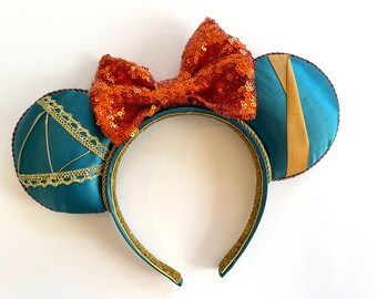 Brave Mouse Ears, Merida Ears, Princess Ears, Disney Park Accessories, Disney Ears