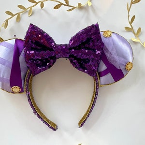 MEGARA Inspired HERCULES Mickey Ears, Meg Mouse Ears, Princess Mouse Ears, Hercules Ears,Park AccessoriesEars