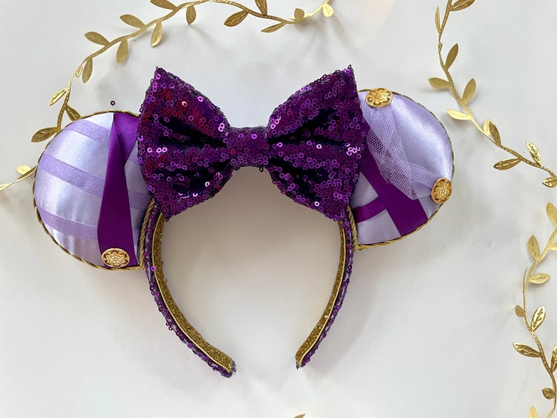 MEGARA Inspired HERCULES Mickey Ears, Meg Mouse Ears, Princess Mouse Ears, Hercules Ears,Park AccessoriesEars