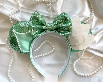 Almost There Mouse Ears, Princess and the Frog Ears, Tiana Ears, Princess Ears, Disney Ears