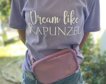 Rapunzel Princess Shirt, Dream like Rapunzel Tees, Park Fashion, Princess Tshirts for Parks, Park Outfits for Women, Tangled Tshirt