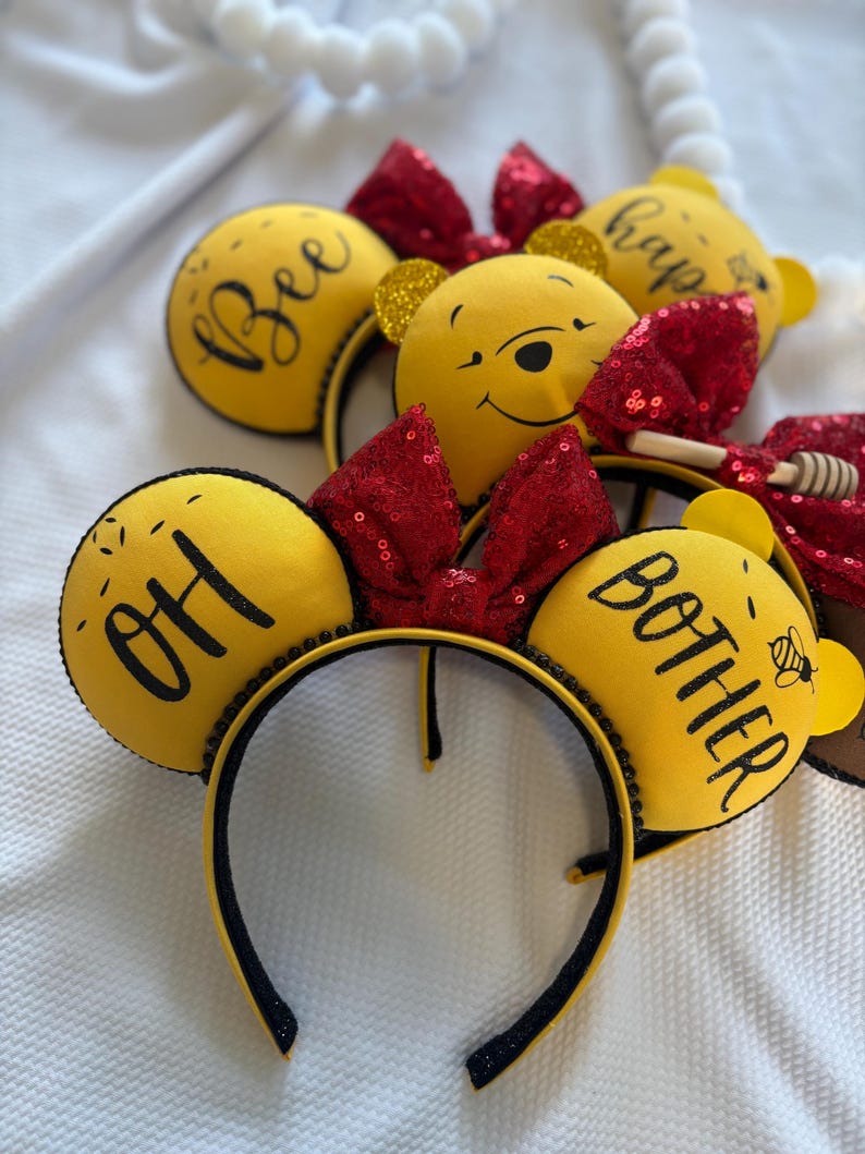 Winnie-the-Pooh Ears: Honey Pot & Bee Headband - Park Accessories image 3