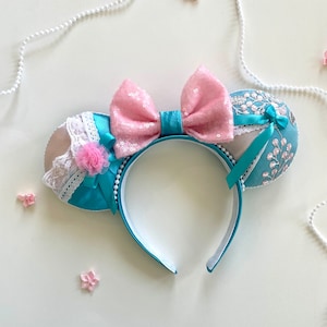 Enchanted Giselle Mouse Ears: Park Headband Accessory