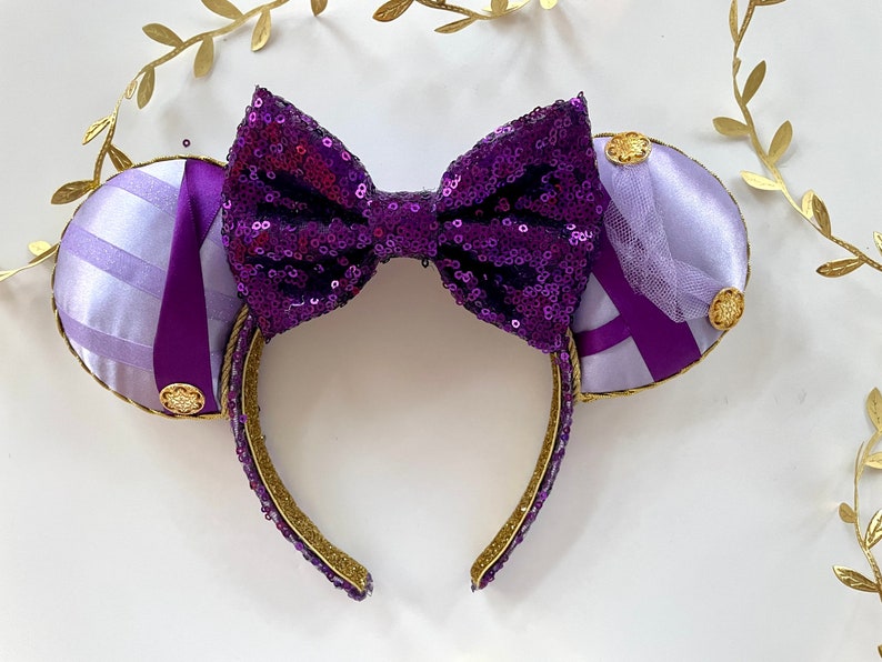 MEGARA Inspired HERCULES Mickey Ears, Meg Mouse Ears, Princess Mouse Ears, Hercules Ears,Park AccessoriesEars