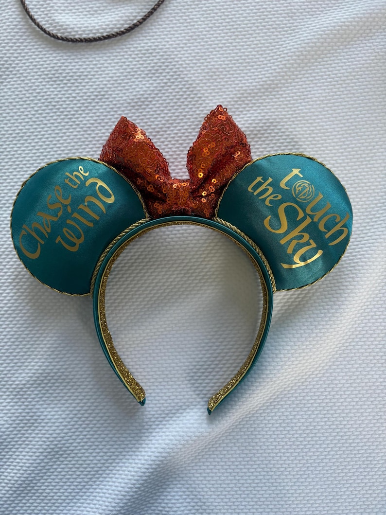 Merida Brave Ears: Touch the Sky Park Headband image 4