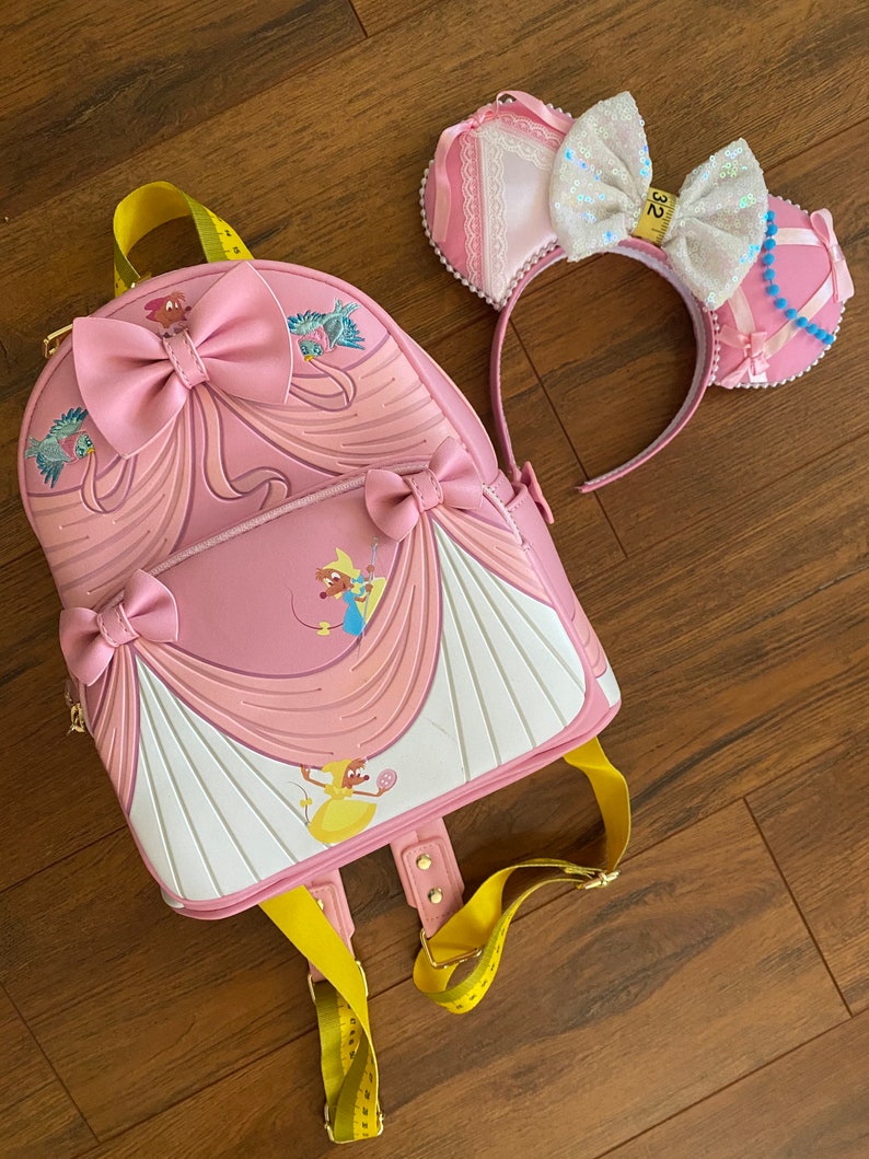 Be Kind Mouse Ears Cinderella Pink Dress Princess Ears image 5