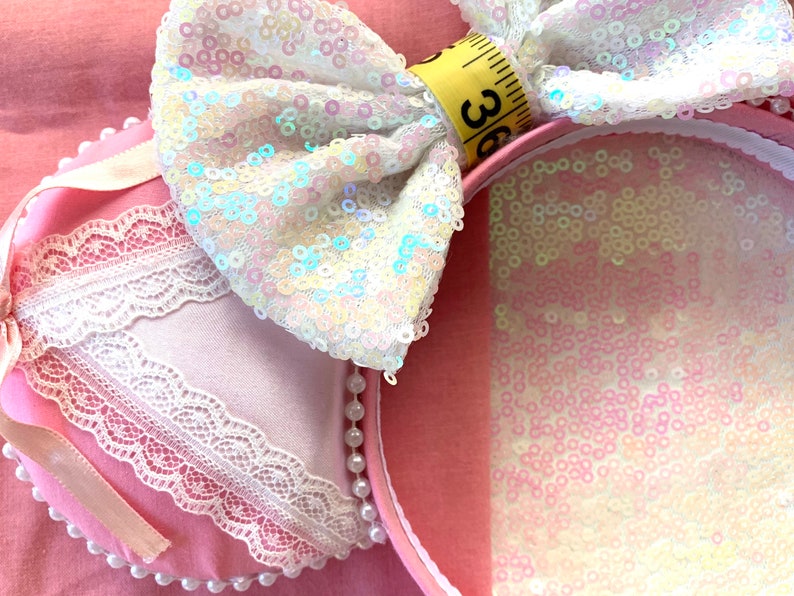 Be Kind Mouse Ears Cinderella Pink Dress Princess Ears image 3