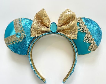 Jasmine Mouse Ears: Aladdin Princess Park Headband