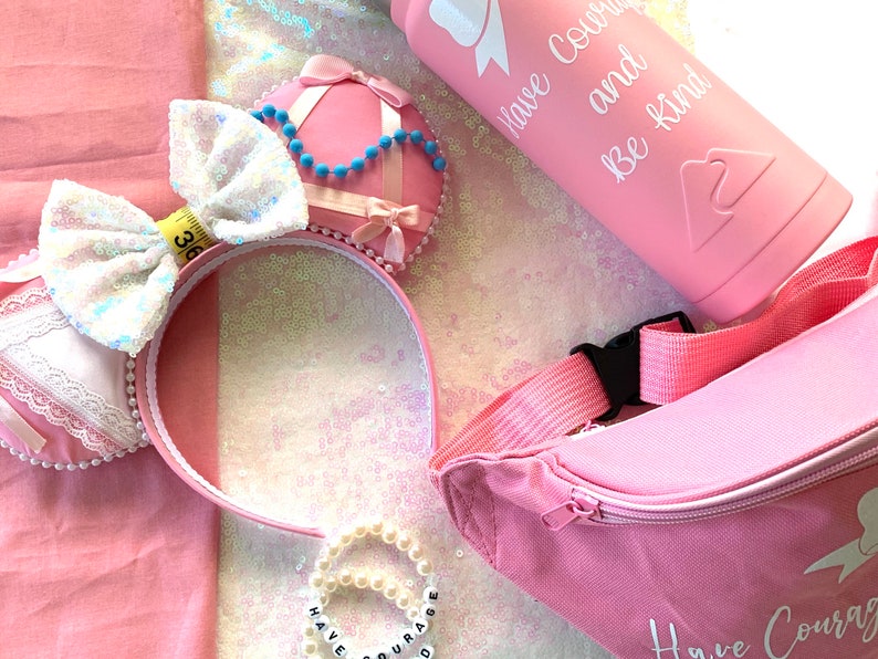 Be Kind Mouse Ears Cinderella Pink Dress Princess Ears image 2