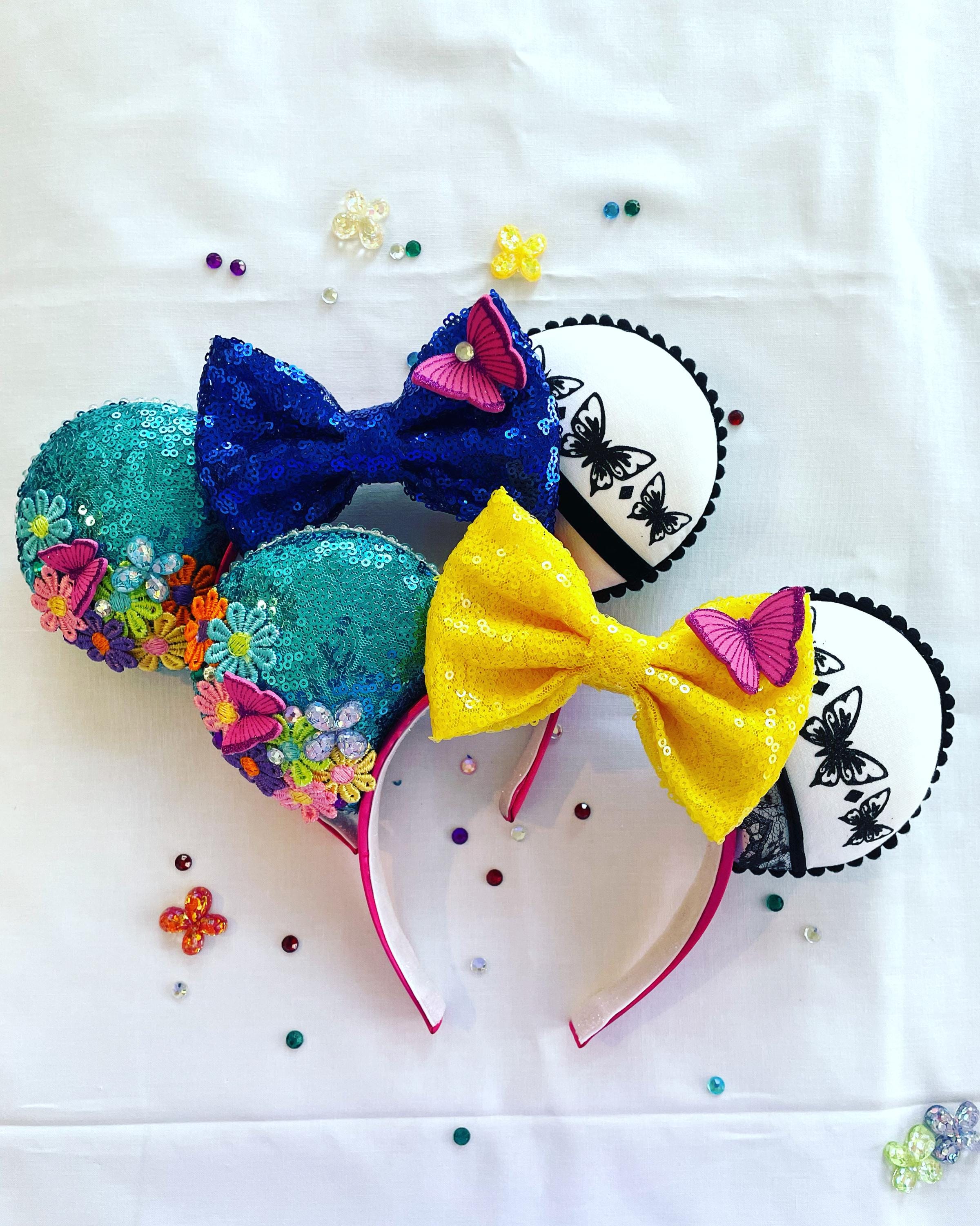 Disney Parks Encanto Ears Mirabel Flower Headband Hair Set Camp Collab Rare Disney Parks Encanto flower Mickey ears New | Mercari main image 3