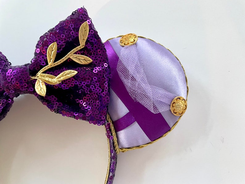 MEGARA Inspired HERCULES Mickey Ears, Meg Mouse Ears, Princess Mouse Ears, Hercules Ears,Park AccessoriesEars