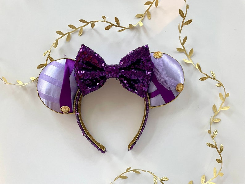 MEGARA Inspired HERCULES Mickey Ears, Meg Mouse Ears, Princess Mouse Ears, Hercules Ears,Park AccessoriesEars