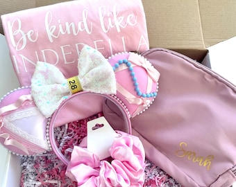 Cinderella Park Celebration Gift, Best friend Gift Box, Disney Gift box, Mother’s Day Gift, Princess Park Gift Box, Princess Ears