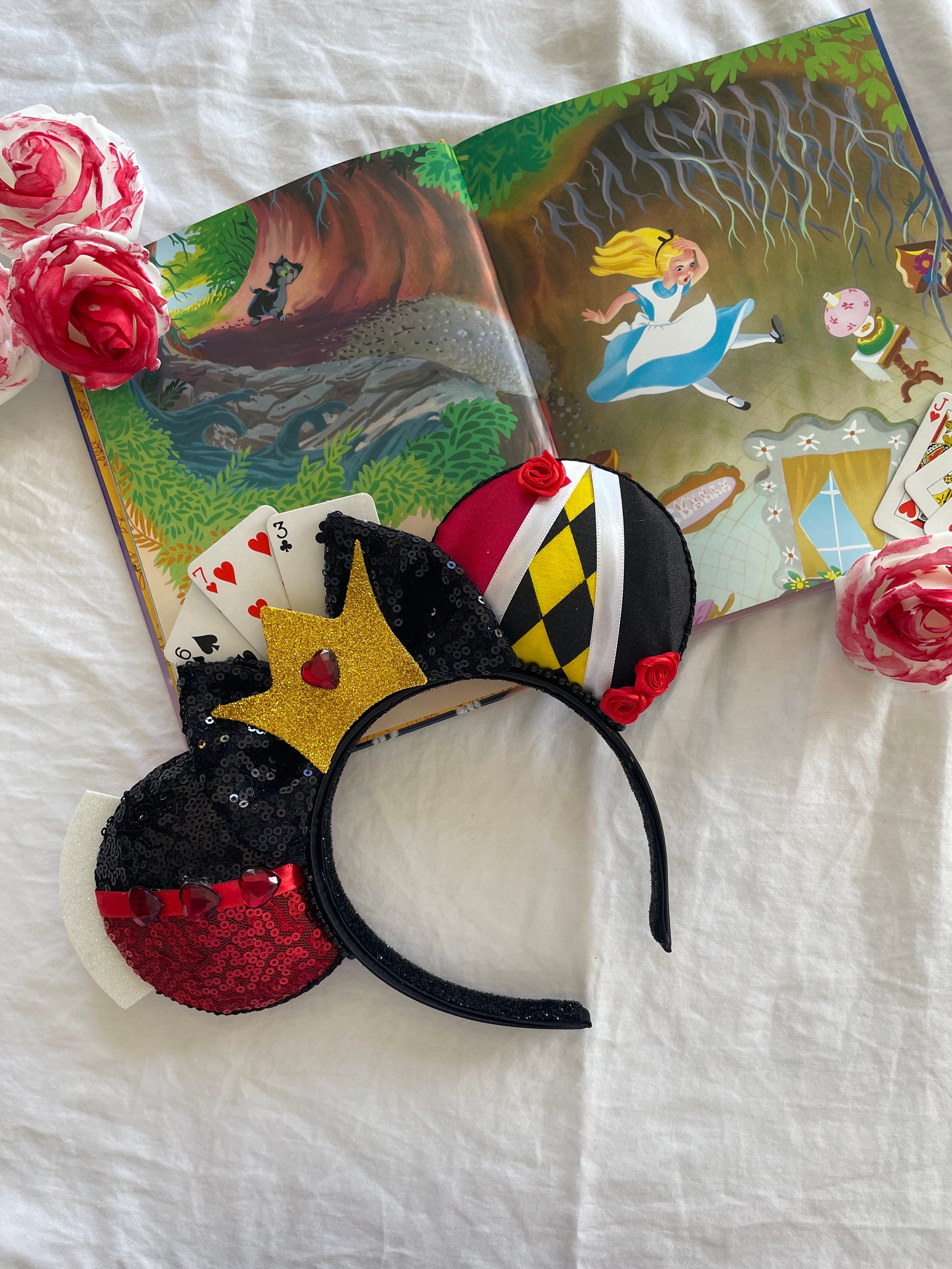 Queen of Hearts Minnie Ears - Etsy display picture 3