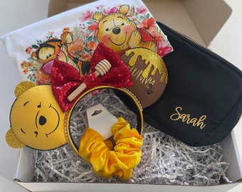 Winnie the Pooh Park Celebration Gift, Best friend Gift Box, Disney Gift box, Mother’s Day Gift, Pooh Bear Park Gift Box