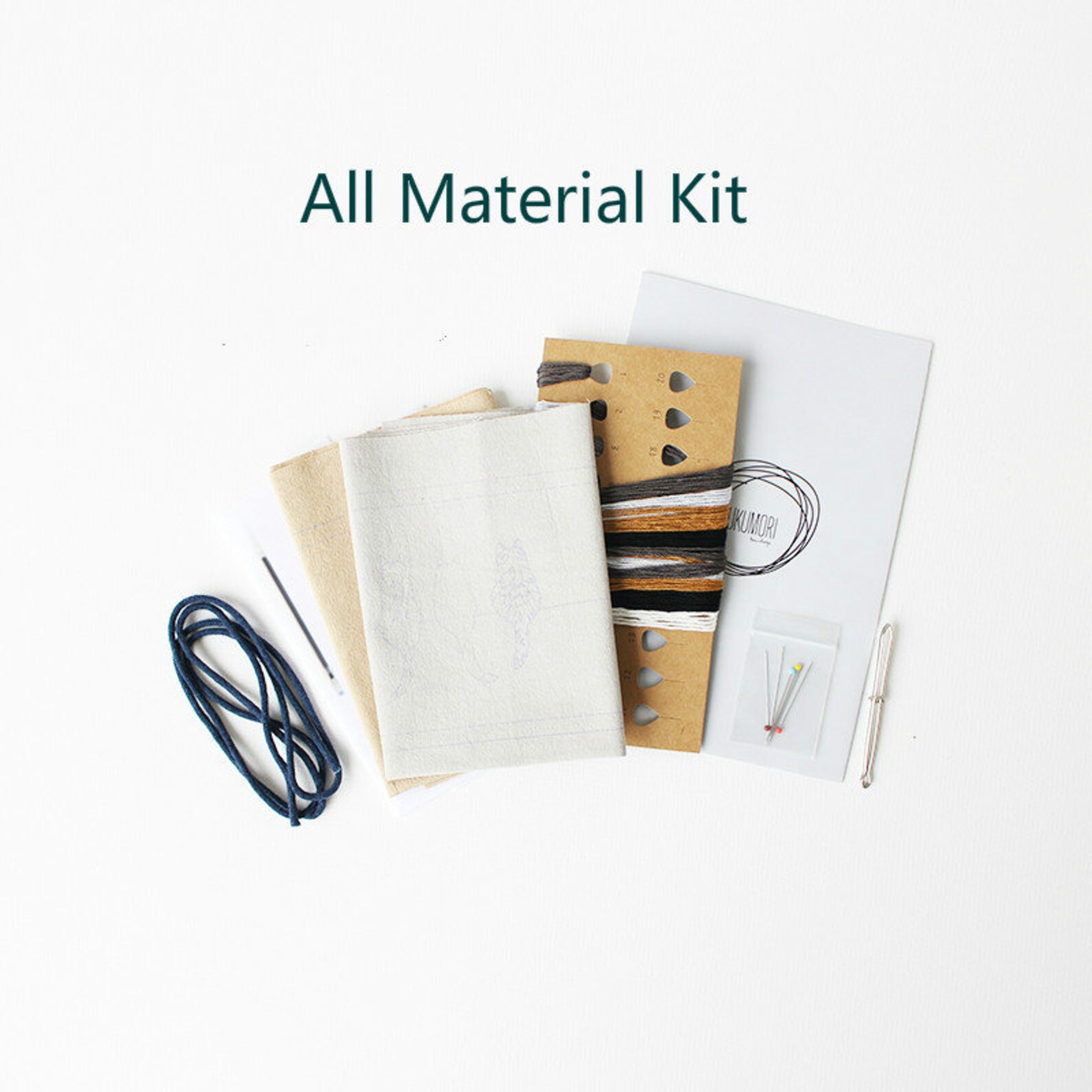 Beginner Embroidery Kit Bag Cute 4 Cats Diy Embroidery Kit for Etsy