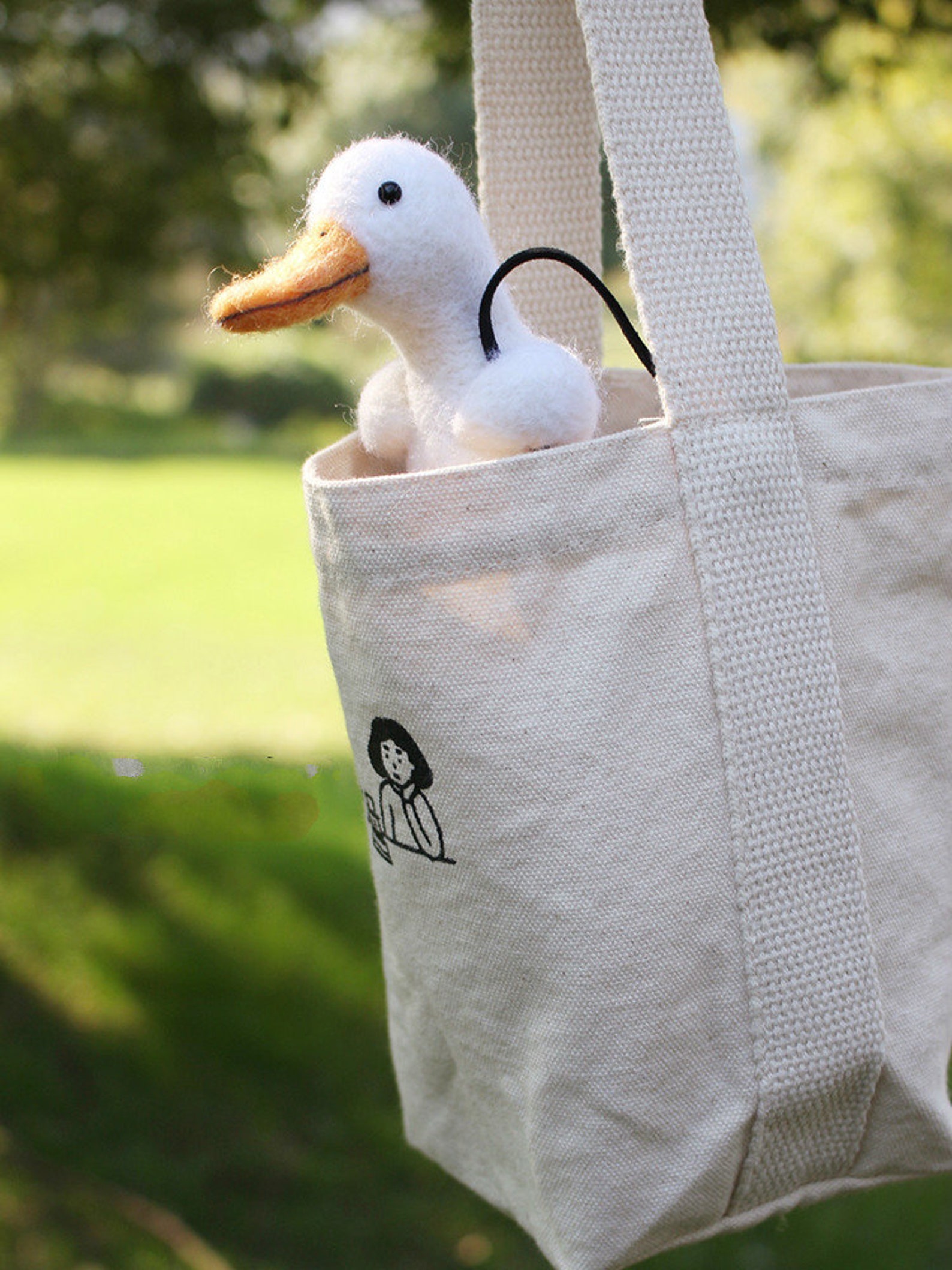 Little Duck Swing Felt Kits Diy Handmade Children's Gifts - Etsy