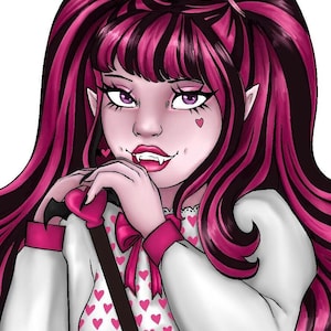 Vampire Monster girl high Draculaura