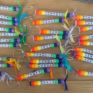 Personalised Name Keyrings