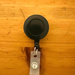 Effen magnetische intrekbare ID-badge
