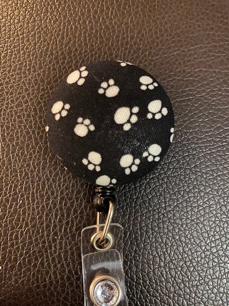 Retractable ID Badge Reel Etsy