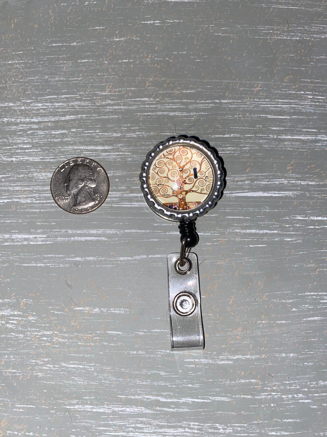 Retractable ID Badge Reel Etsy UK