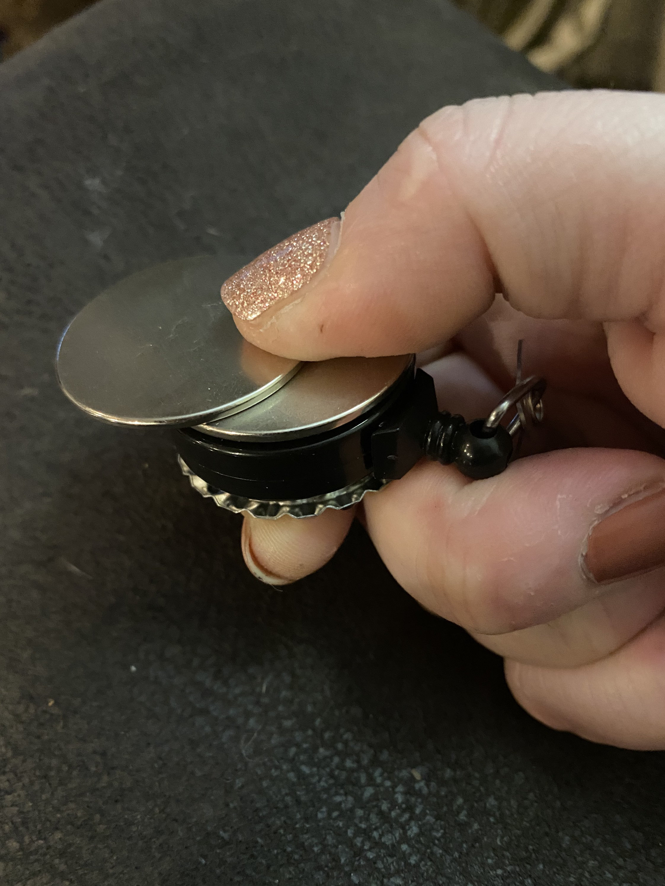 Retractable ID Badge Reel Etsy