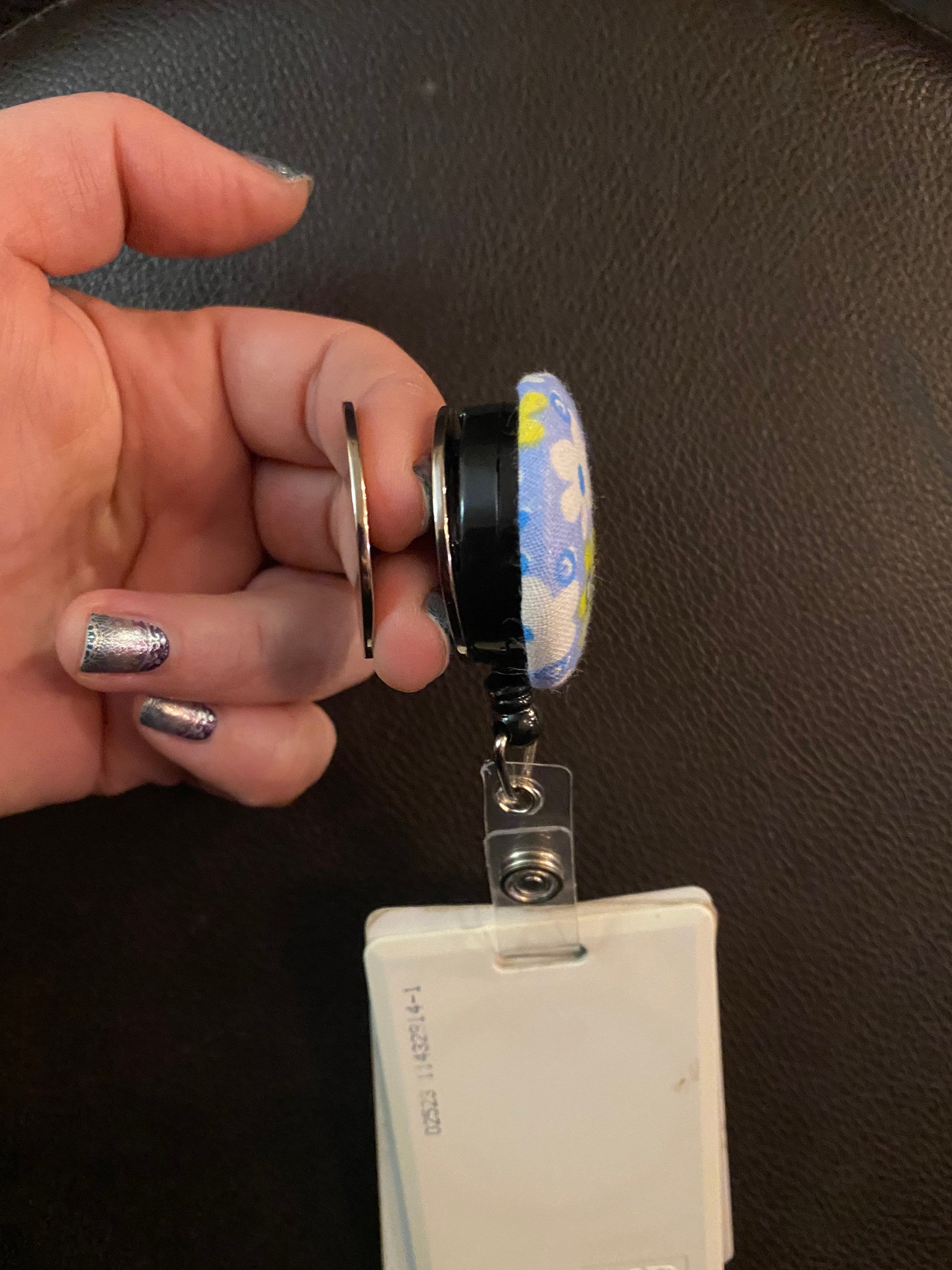 Retractable ID Badge Reel Etsy