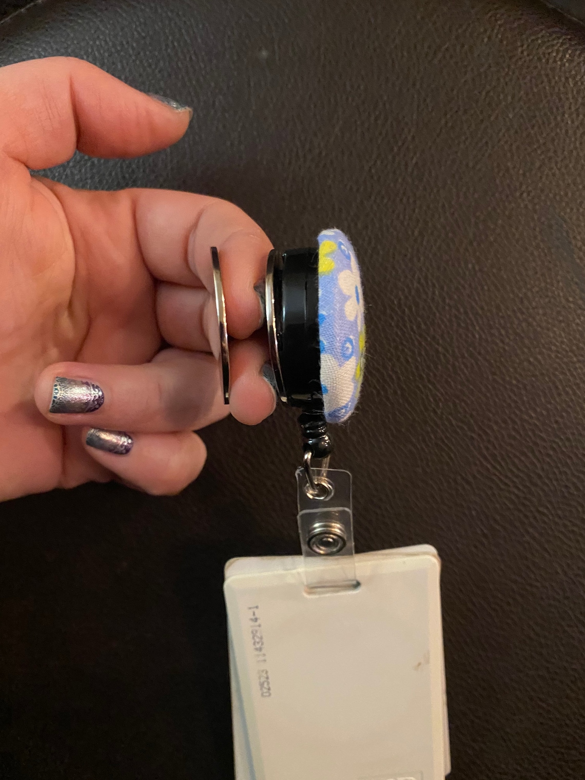 Retractable ID Badge Reel Etsy