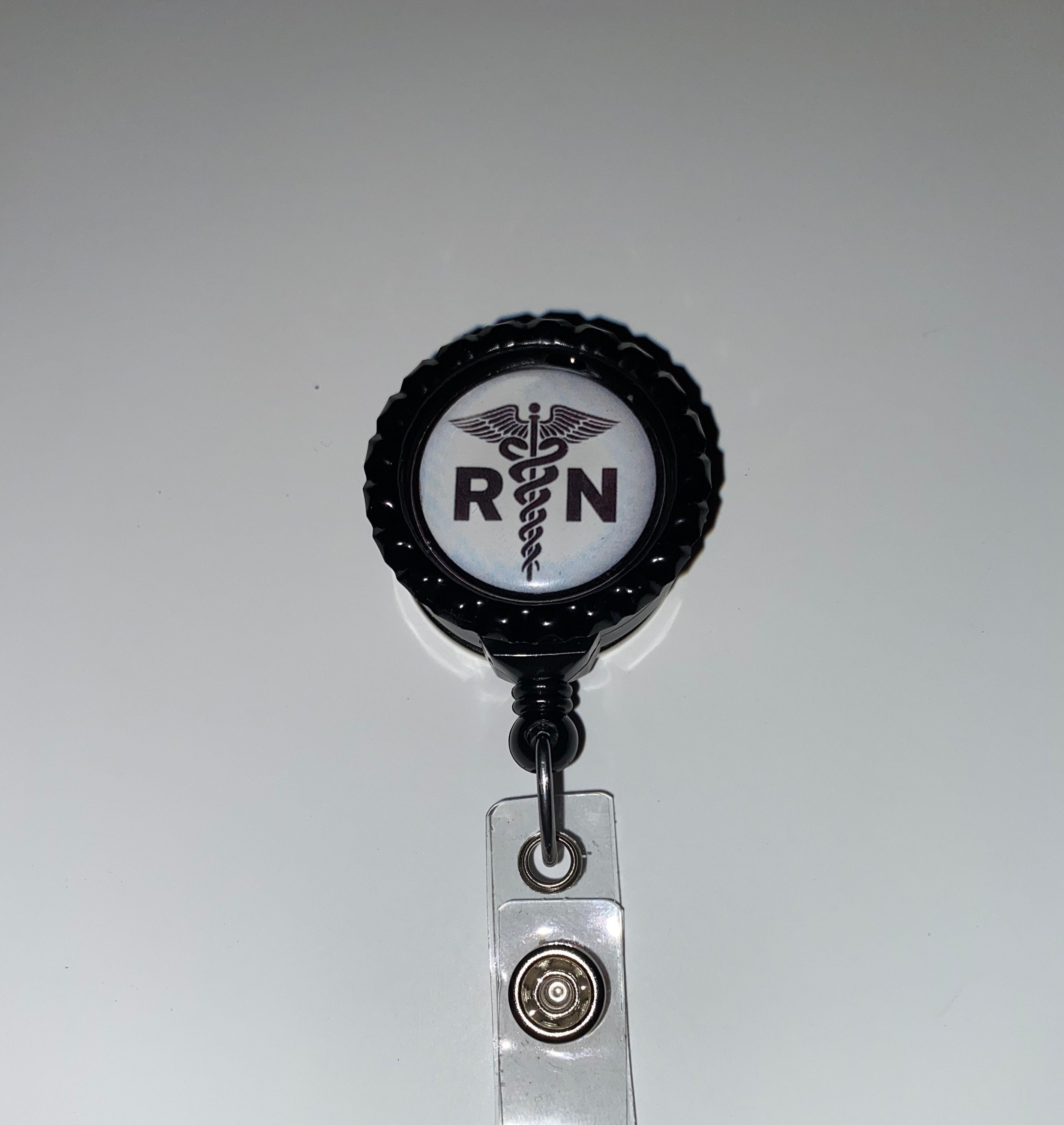 Retractable ID Badge Reel Etsy