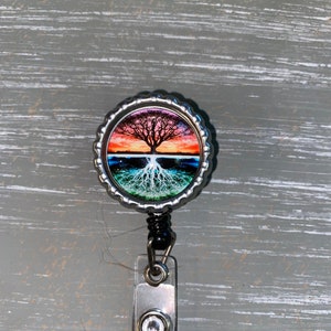 Magnetic Retractable ID Badge Reel