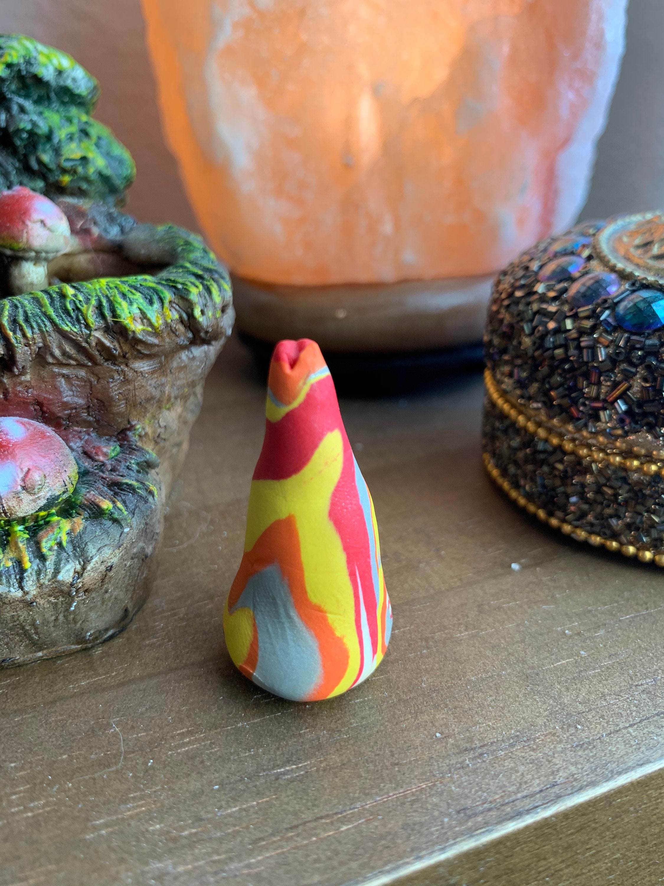 Small Handmade Clay Ring Holder Etsy