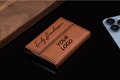 Customized Business Card Holder, Personalized Business Card Holder, Monogrammed Business Card Holder, Business Card Case, Leatherette