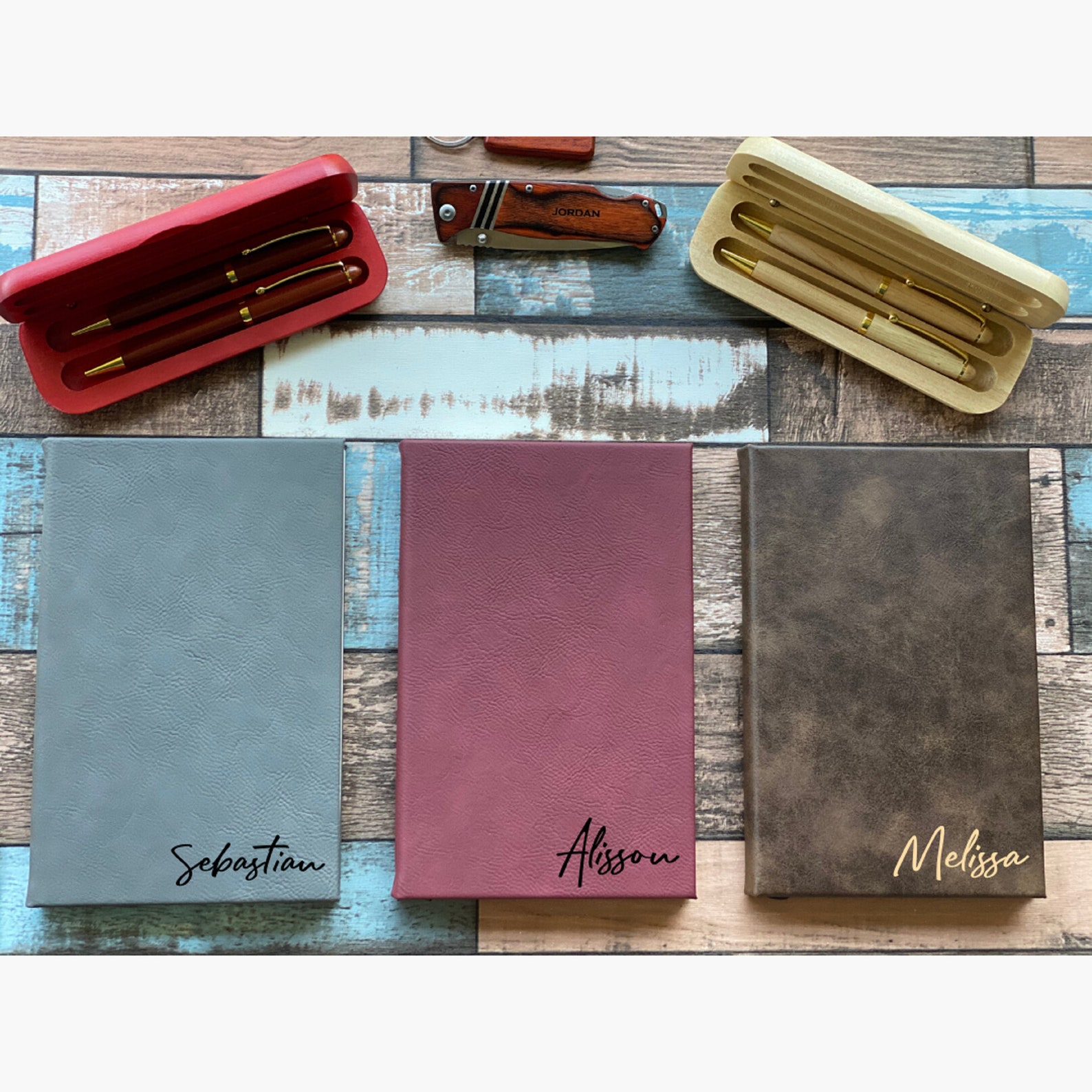 Customized Leather Journal Personalized Leather Journal Etsy