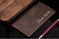 Personalized Checkbook Cover, Leather Checkbook, Checkbook Wallet and Holder, Checkbook Case, Custom Checkbook, Custom Checkbook Covers