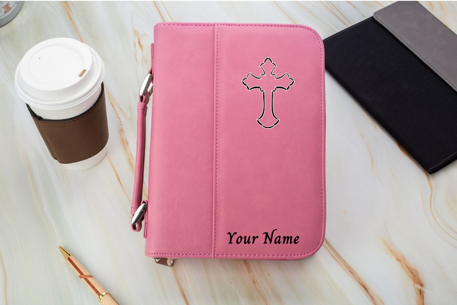 Personalized Engraved Bible Cover Bible Cover Leatherette Etsy