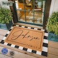 Custom Welcome Doormat, Front Door Mat, Personalized Gift, Custom Name Doormat, Coir Doormat, Closing Gift, Custom Doormat, Porch Decor