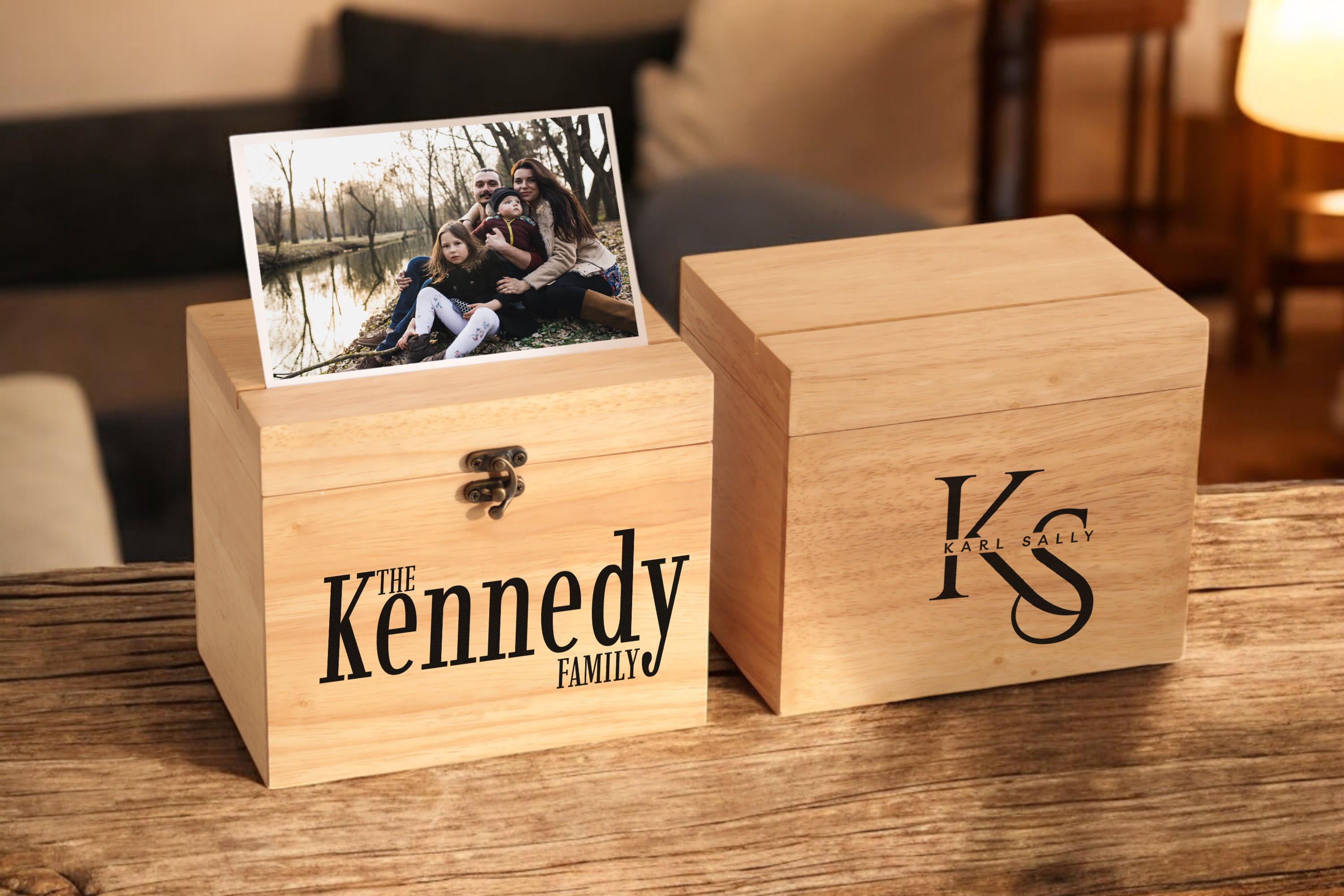 Custom Wooden Keepsake Box, Engraved Gift Box, Keepsake Gift Box ...