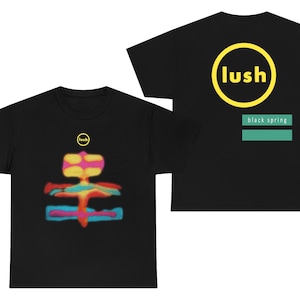 Lush 1991 Black Spring Vintage Vibe T-shirt