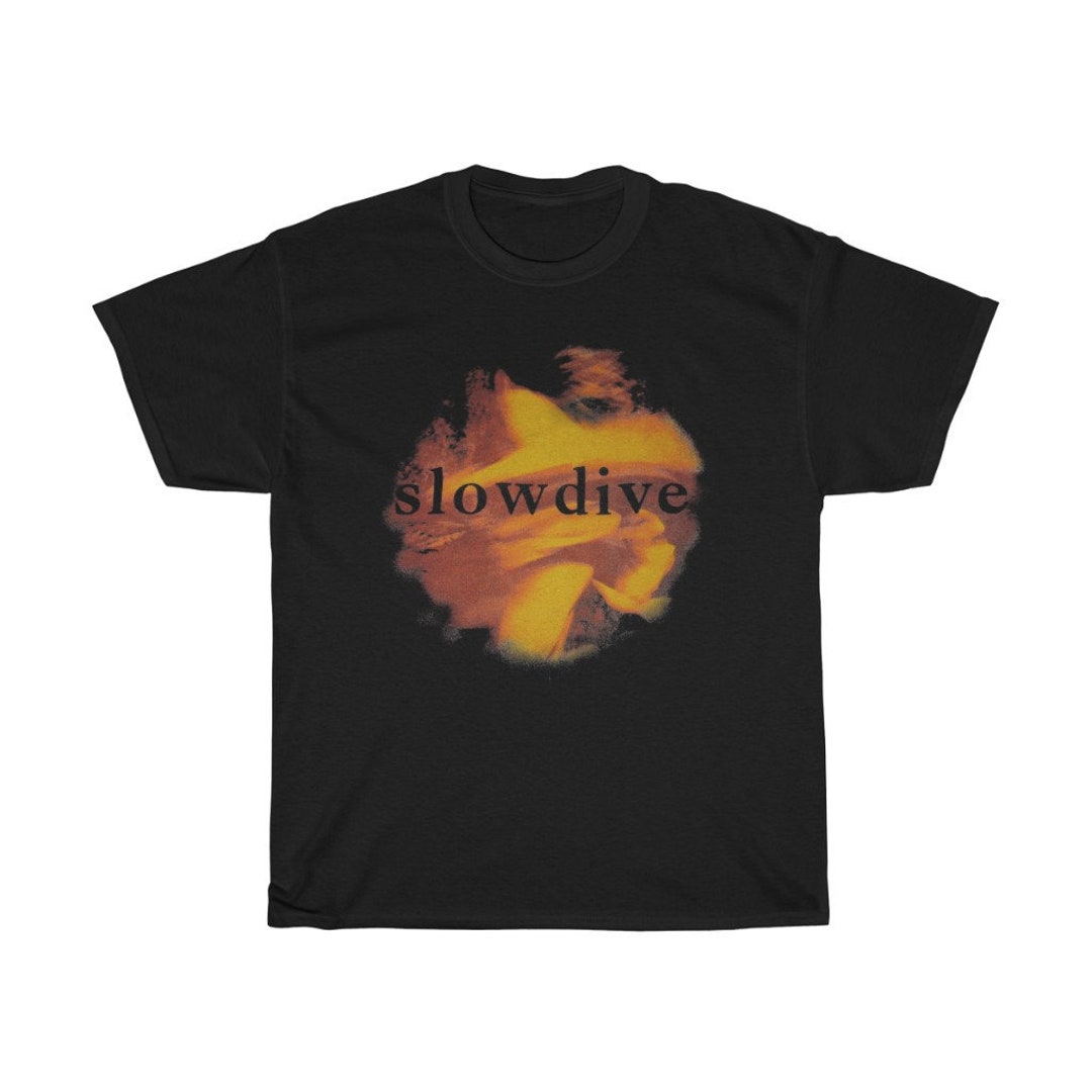 Slowdive Vintage, Vintage 90s Gift For Fan Black All Size