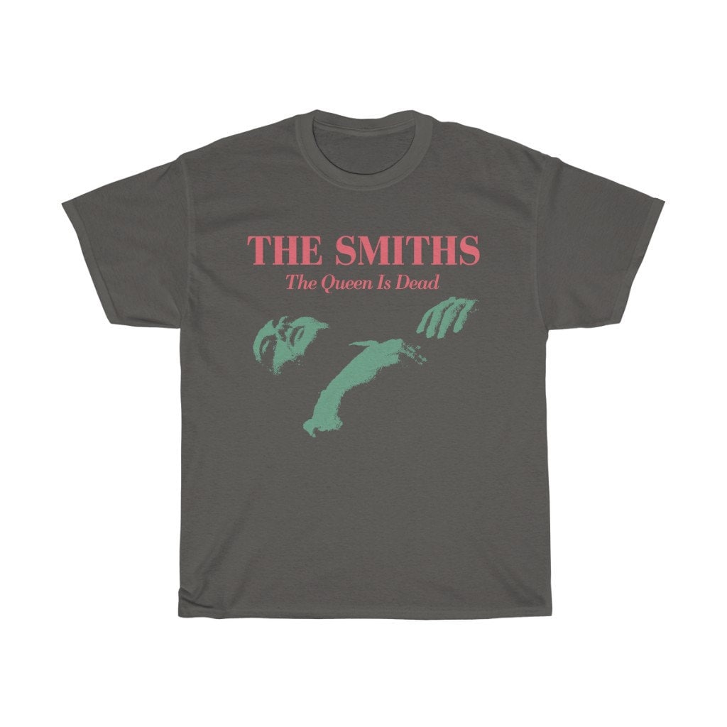 The Smiths the Queen is Dead Vintage Vibe T-shirt (green / Pink