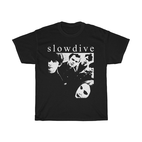 Slowdive スロウダイヴ　Ｔシャツ Slowdive Band T-shirt: Classic Fit Cotton Tee - Etsy