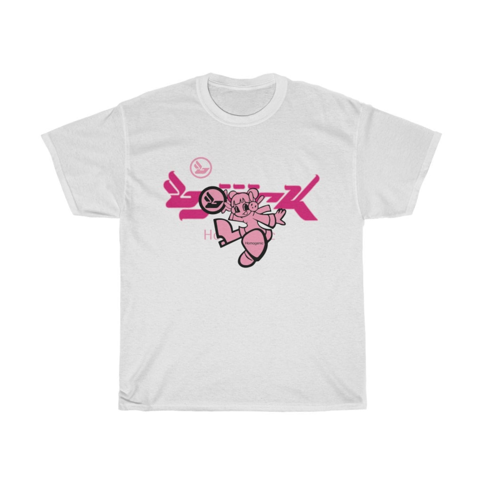 Bjork Homogenic Fly Girl Tshirt pink Etsy