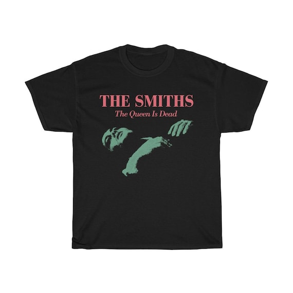 The Smiths the Queen is Dead Vintage Vibe T-shirt (green