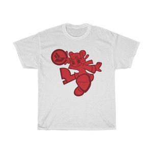 Björk Homogenic Fly Girl Graphic T-shirt (Röd)