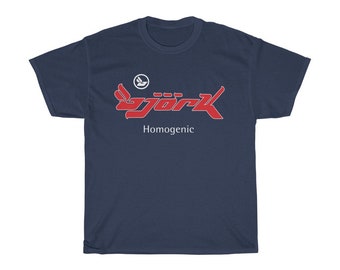 ビョーク ホモジェニック レッド ロゴ Tシャツ - Etsy 日本