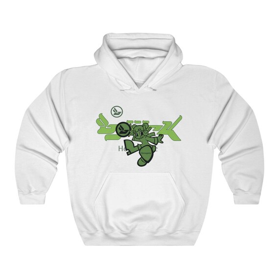 Bjork Homogenic Fly Girl Hoodie green - Etsy