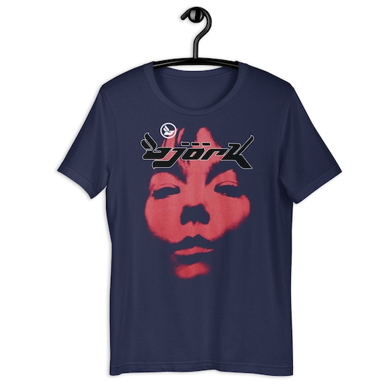 Bjork Homogenic Face Photograph T-shirt (red/black) - Etsy