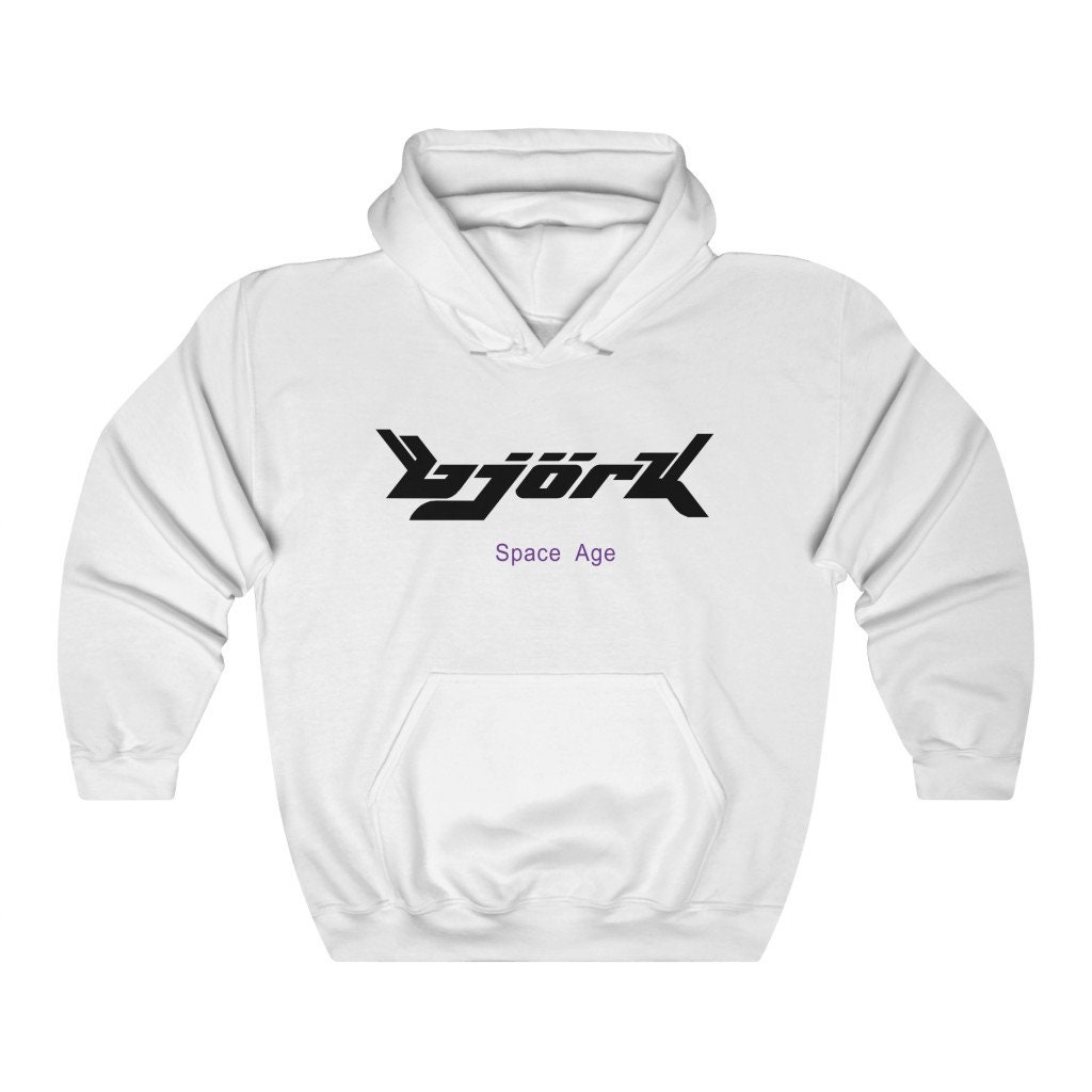 Bjork Space Age Logo Hoodie - Etsy UK