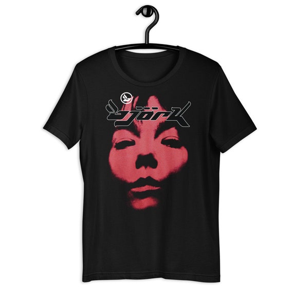 Bjork Homogenic Face Photograph T-shirt (red/black) - Etsy